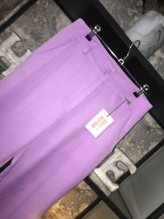 Lilac Tailored pants