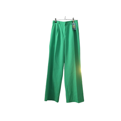 Green high waisted pants